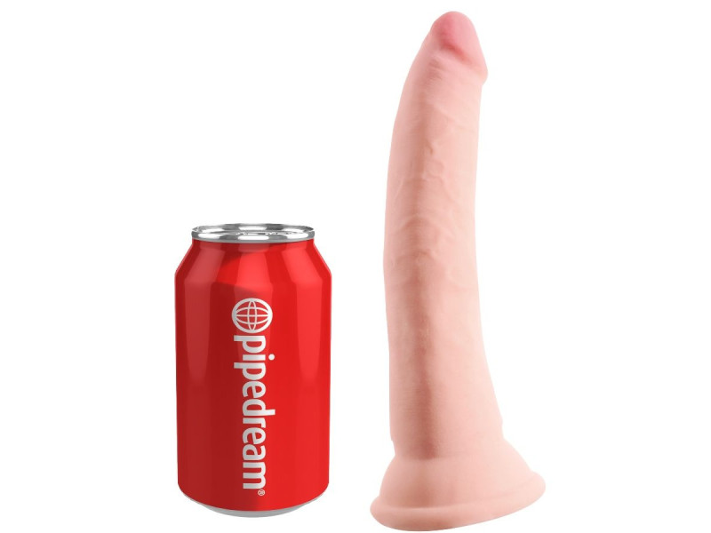 KING COCK - TRIPLE DENSITY DILDO 18 CM