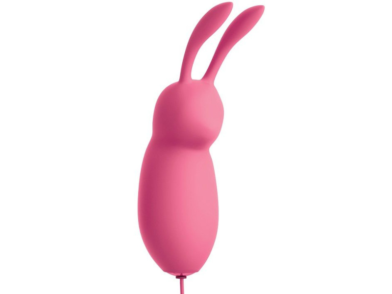 OMG - CUTE RABBIT POWERFUL PINK VIBRATOR USB