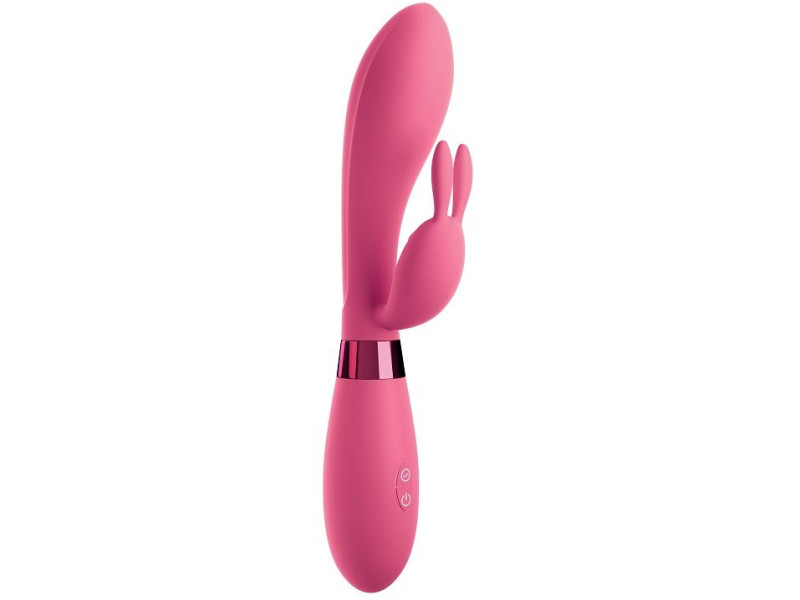 OMG - SELFIE SILICONE VIBRATOR RABBIT PINK