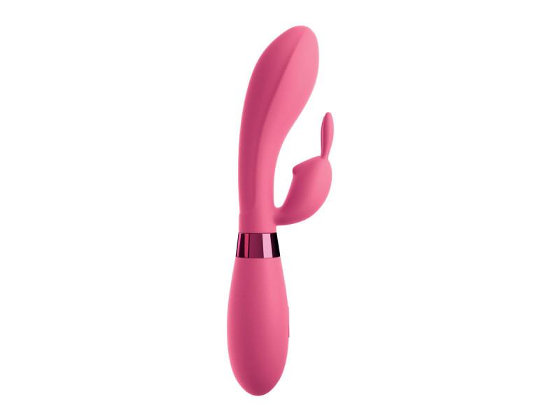 OMG - SELFIE SILICONE VIBRATOR RABBIT PINK