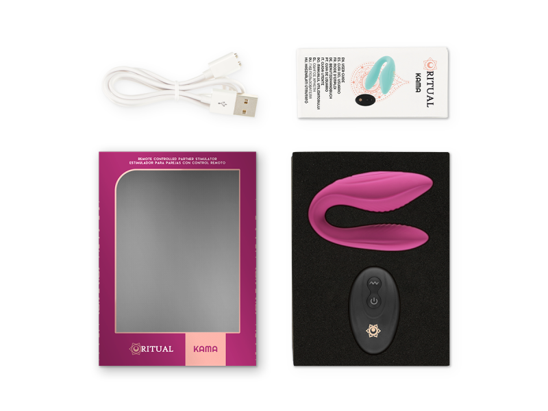 RITHUAL - KAMA REMOTE CONTROL FOR COUPLES ORCHID