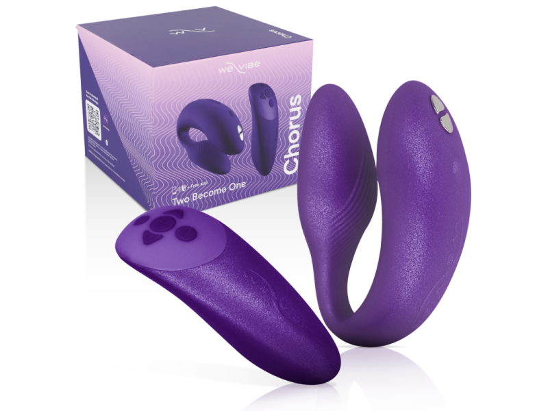 WE-VIBE - CHORUS VIBRATOR FOR COUPLES WITH LILAC SQUEEZE CONTROL