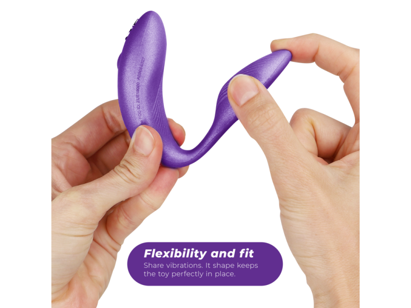 WE-VIBE - CHORUS VIBRATOR FOR COUPLES WITH LILAC SQUEEZE CONTROL