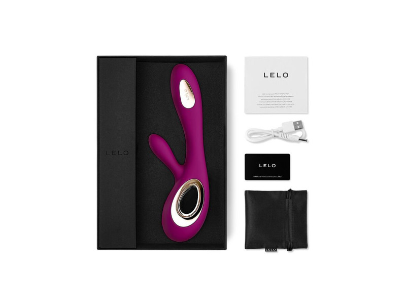 LELO - SORAYA WAVE VIBRATOR RABBIT PURPLE