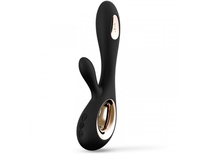 LELO - SORAYA WAVE VIBRATOR RABBIT BLACK