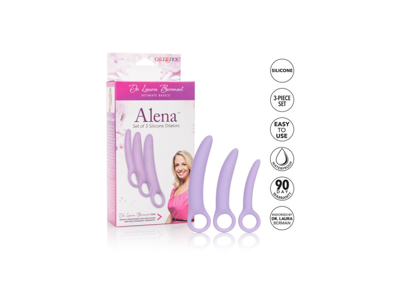 CALEXOTICS - DR LAURA BERMAN ALENA SET OF 3 SILICONE DILATORS