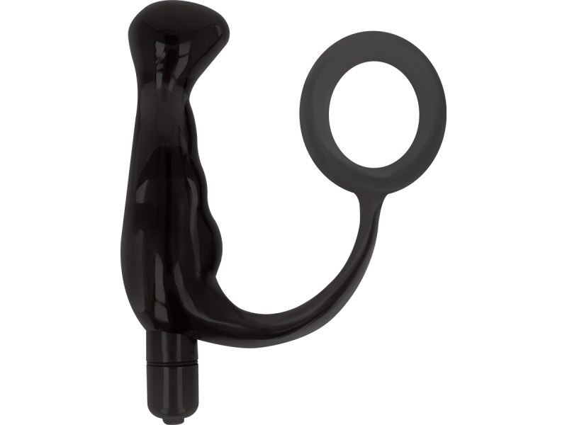 ADDICTED TOYS - VIBRATOR PROST TICO BLACK 10 CM