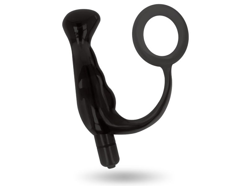 ADDICTED TOYS - VIBRATOR PROST TICO BLACK 10 CM