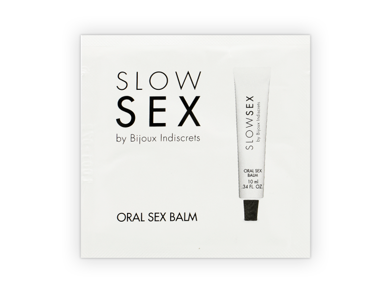 BIJOUX - SLOW SEX BALM FOR ORAL SEX SINGLE DOSE