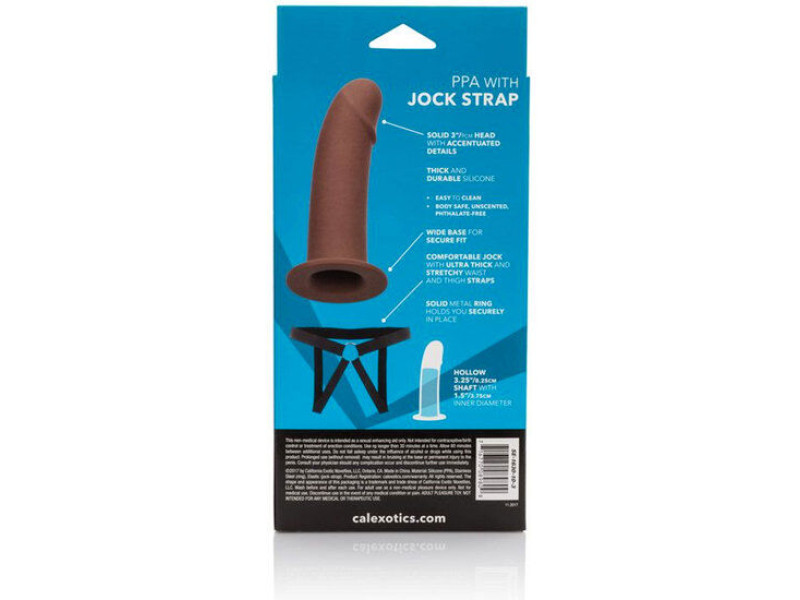 CALEXOTICS - PPA WITH JOCK STRAP BROWN