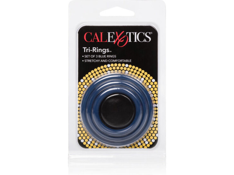 CALEXOTICS - TRI-RINGS BLUE