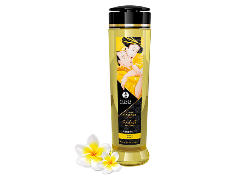 SHUNGA - SERENITY EROTIC MASSAGE OIL 240 ML