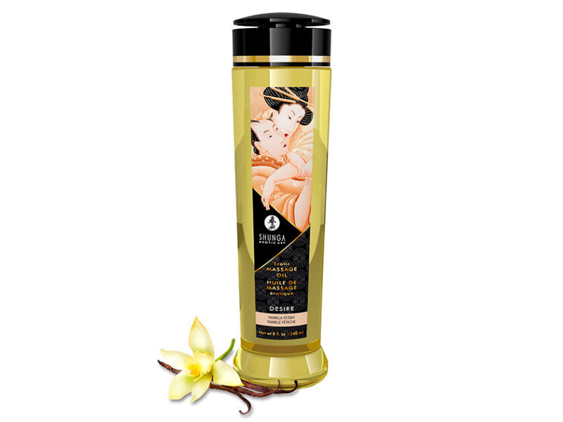 SHUNGA - DESIRE EROTIC MASSAGE OIL 240 ML