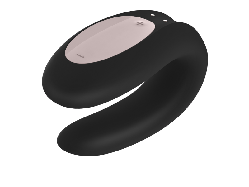 SATISFYER - DOUBLE JOY CON APP BLACK