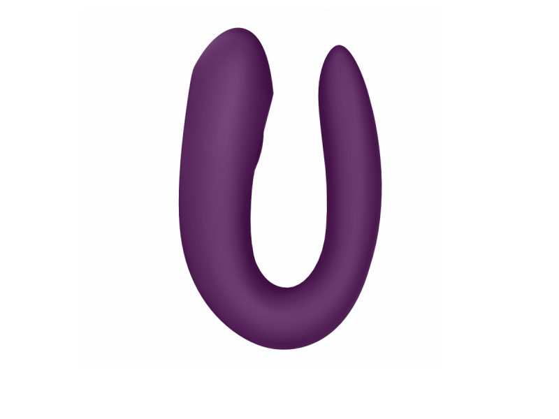 SATISFYER - DOUBLE JOY CON APP PURPLE