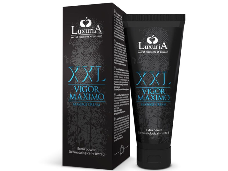 INTIMATELINE LUXURIA - XXL VIGOR MAXIMO MASSAGE CREAM 75 ML