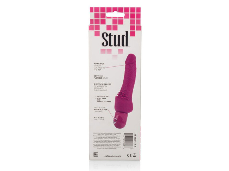 CALEXOTICS - POWER STUD CLITERRIFIC PINK VIBRATOR