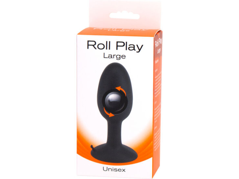 SEVEN CREATIONS - ROLL PLAY PLUG SILICONE LARGE