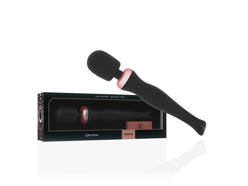 RITHUAL - POWERFUL RECHARGEABLE AKASHA WAND 2.0 BLACK