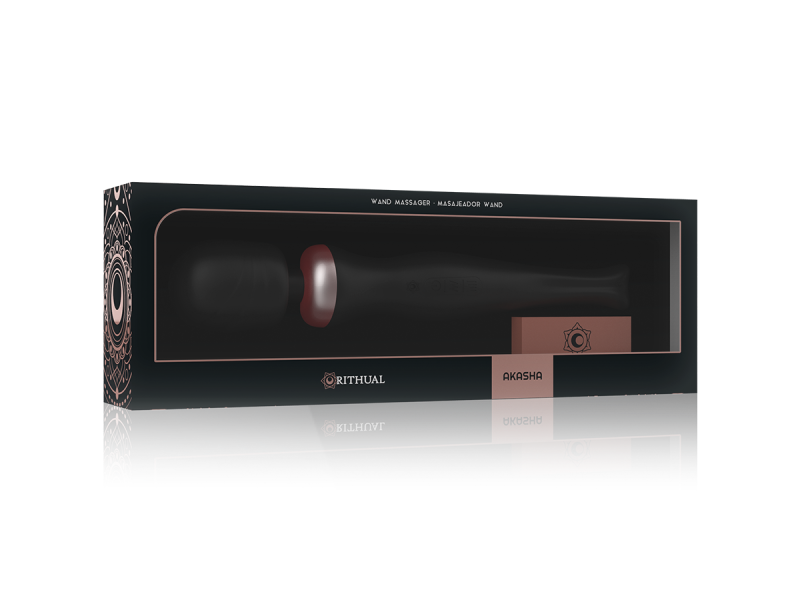 RITHUAL - POWERFUL RECHARGEABLE AKASHA WAND 2.0 BLACK