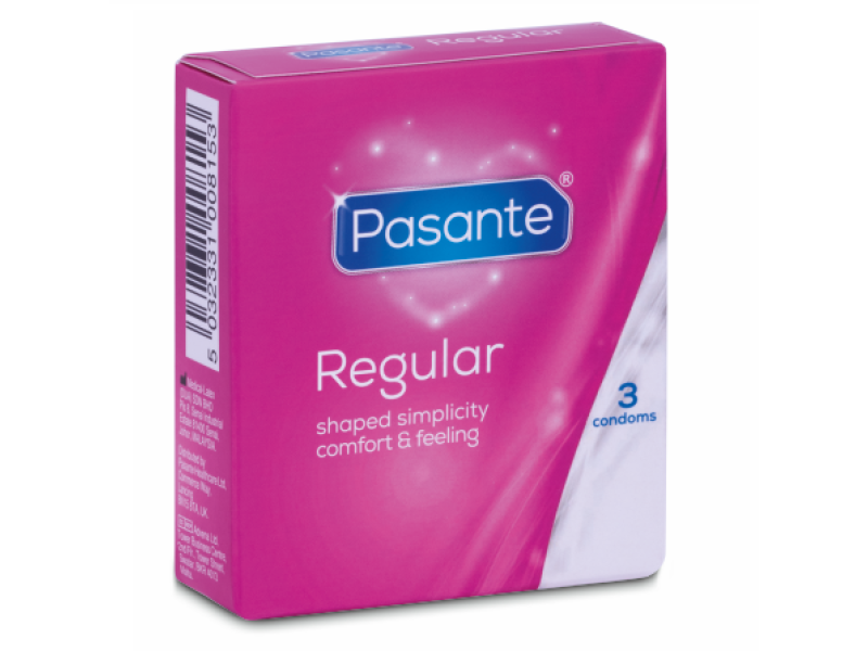 PASANTE - CONDOM REGULAR RANGE 3 UNITS