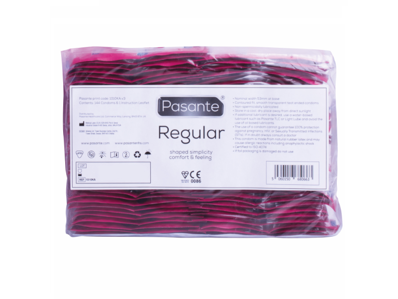 PASANTE - CONDOM REGULAR RANGE 144 UNITS