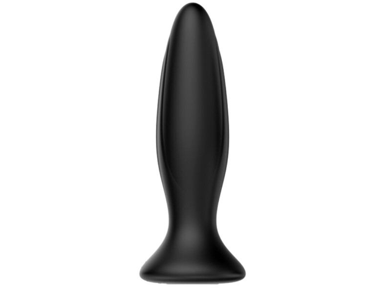 MR PLAY - RECHARGEABLE BLACK VIBRATOR ANAL PLUG