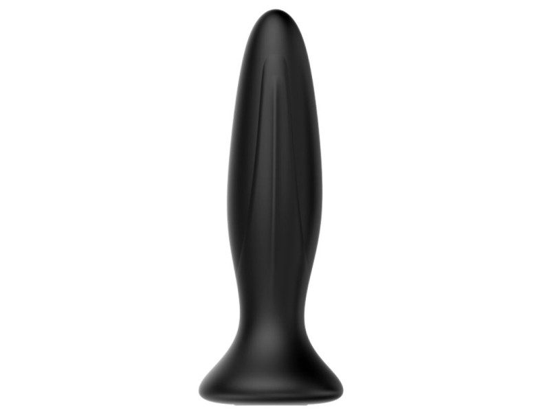 MR PLAY - RECHARGEABLE BLACK VIBRATOR ANAL PLUG