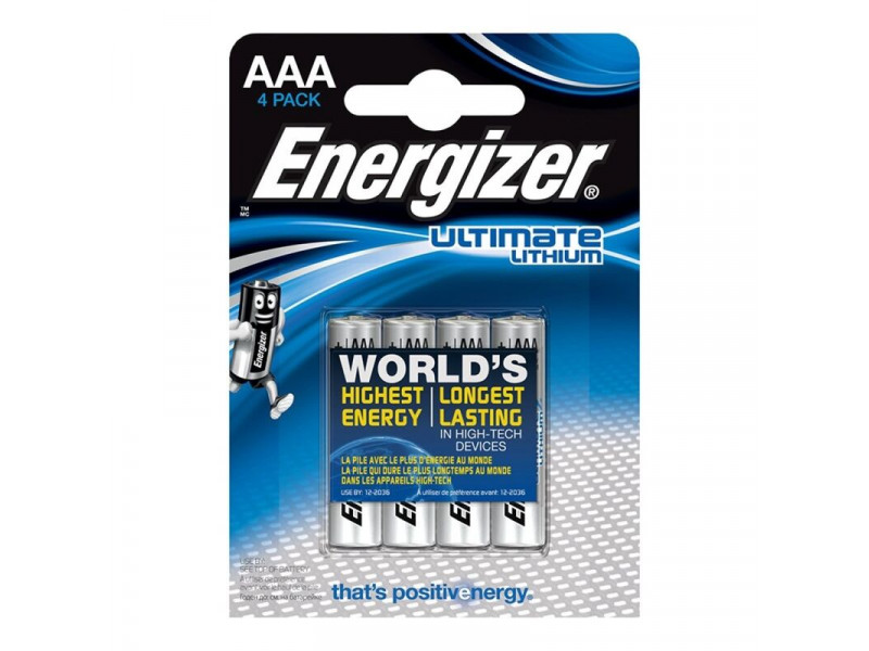 ENERGIZER - ULTIMATE LITHIUM AAA L92 LR03 1,5V *4