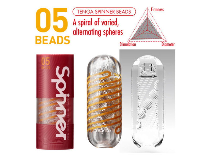 TENGA - SPINNER MASTURBADOR BEADS