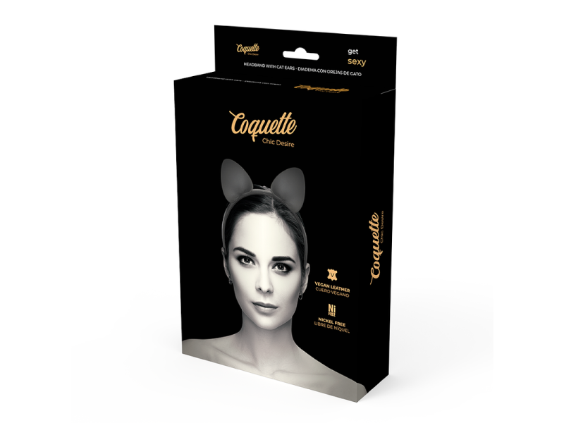 COQUETTE CHIC DESIRE - HEADBAND WITH CAT EARS