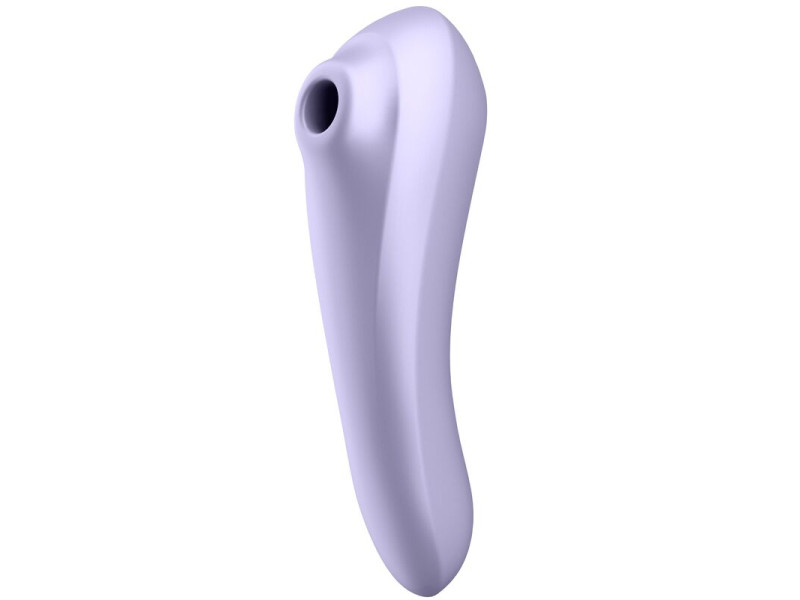 SATISFYER - DUAL PLEASURE AIR PULSE VIBRATOR MAUVE