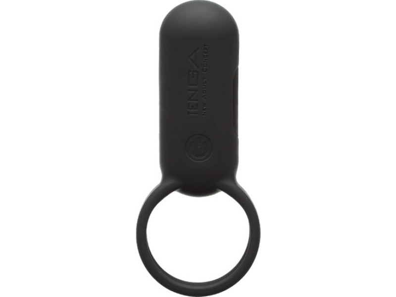 TENGA - SVR SMART BLACK VIBRATOR RING