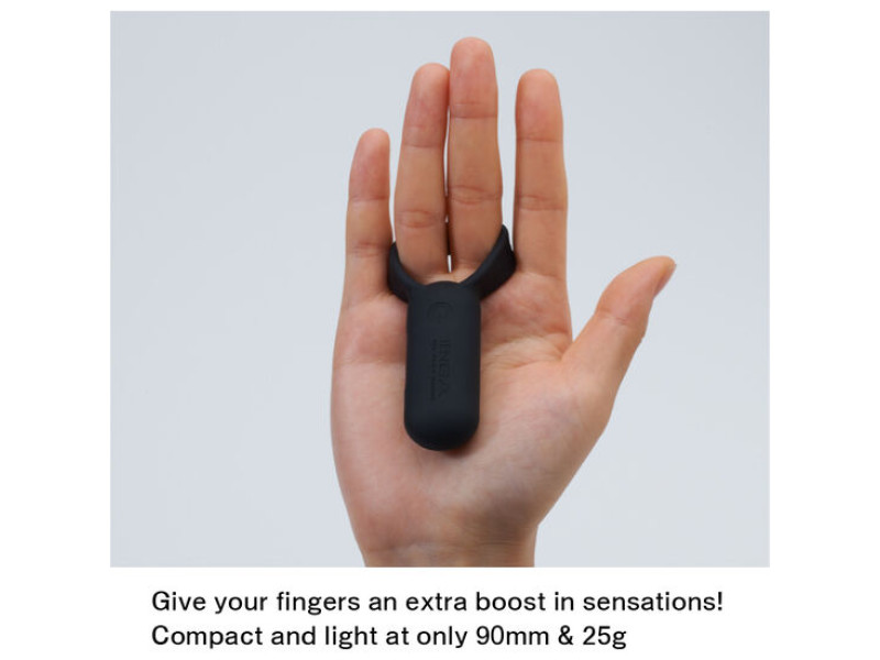 TENGA - SVR SMART BLACK VIBRATOR RING