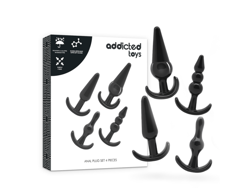 ADDICTED TOYS - SET 4 ANAL PLUGS