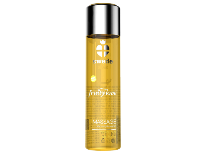 SWEDE - FRUITY LOVE WARMING EFFECT MASSAGE OIL TROPICAL FRUITY WITH HONEY 120 ML.