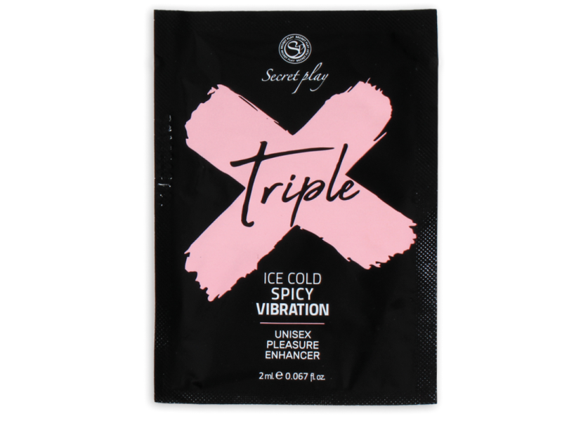 SECRETPLAY - SINGLE DOSE TRIPLE X PLEASURE INTENSIFIER