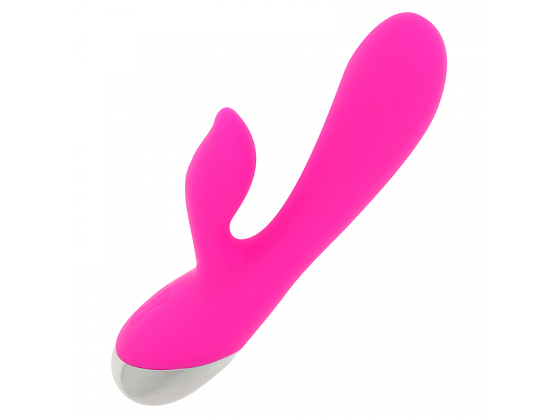 OHMAMA - VIBRATOR WITH RABBIT 10 VIBRATION MODES 19 CM