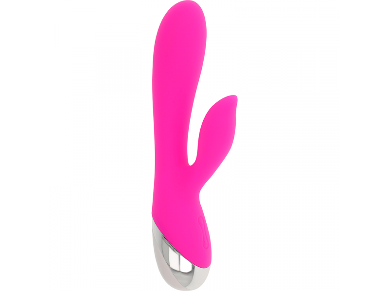 OHMAMA - VIBRATOR WITH RABBIT 10 VIBRATION MODES 19 CM