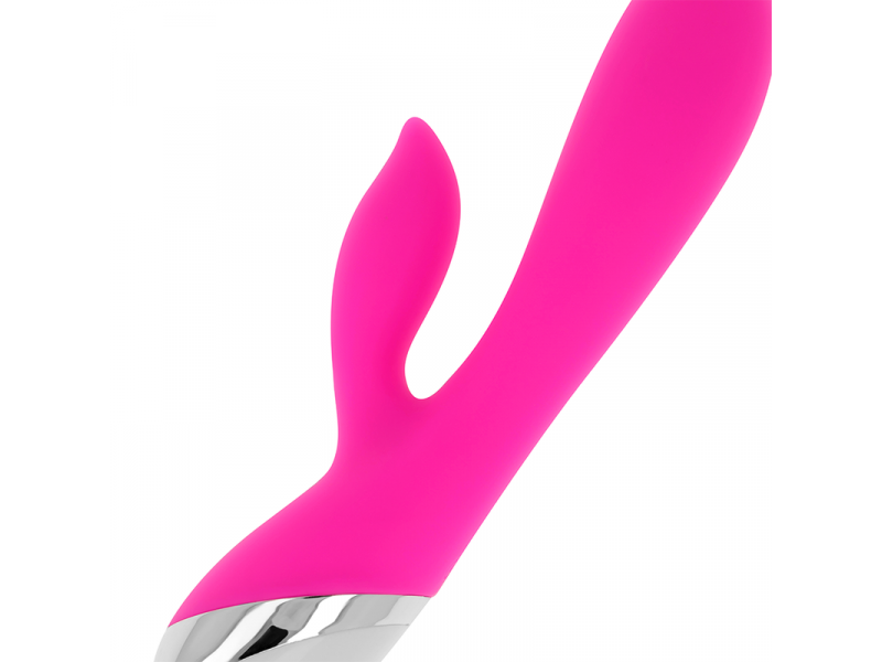 OHMAMA - VIBRATOR WITH RABBIT 10 VIBRATION MODES 19 CM