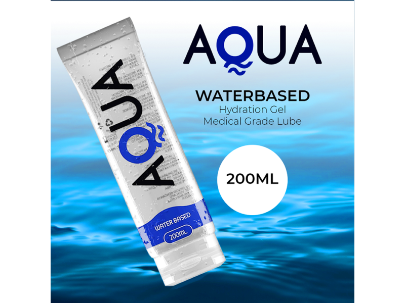 AQUA QUALITY - LUBRICANTE BASE DE AGUA 200 ML