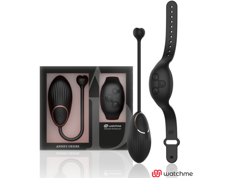 ANNE´S DESIRE - EGG REMOTE CONTROL TECHNOLOGY WATCHME BLACK