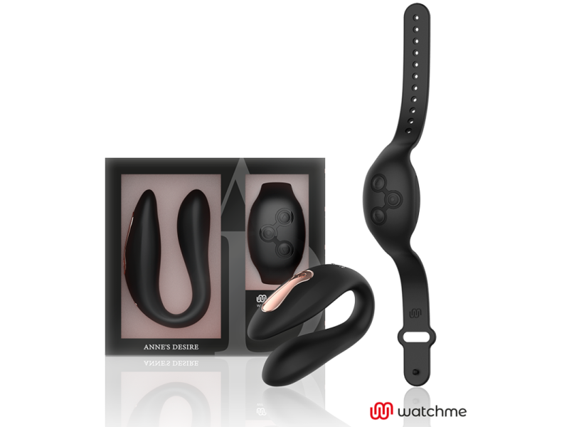 ANNE´S DESIRE - DUAL PLEASURE TECNOLOG A WATCHME BLACK