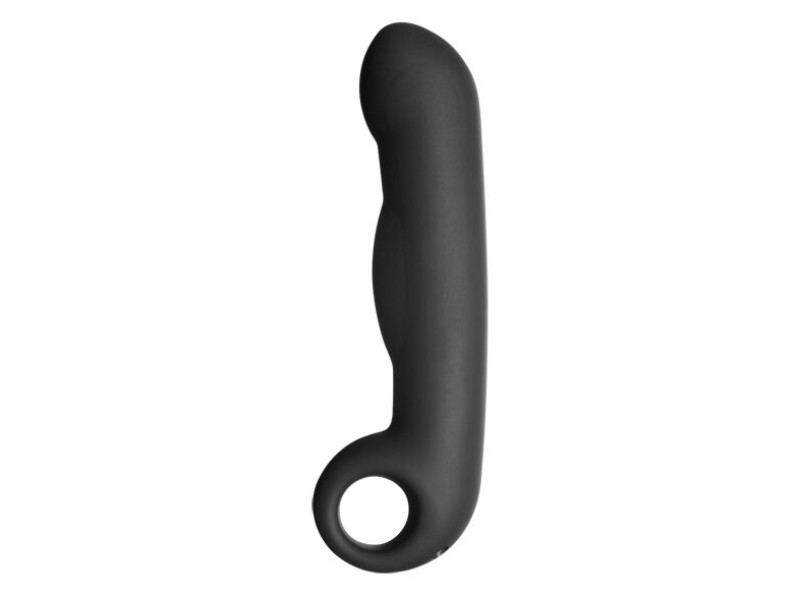 ELECTRASTIM - OVID SILICONE BLACK DILDO