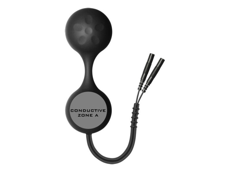 ELECTRASTIM - LULA SILICONE BLACK KEGEL EXCERSISOR