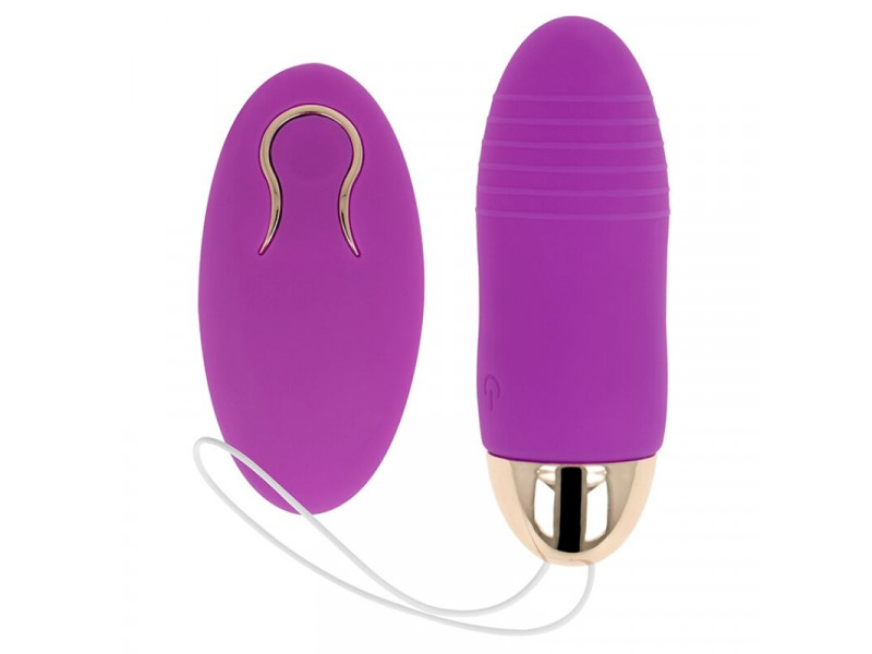 OHMAMA - REMOTE CONTROL VIBRATING EGG 10 SPEEDS PURPLE