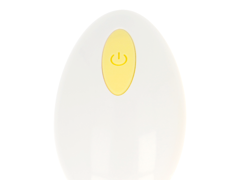 OHMAMA - TEXTURED VIBRATING EGG 10 MODES YELLOW