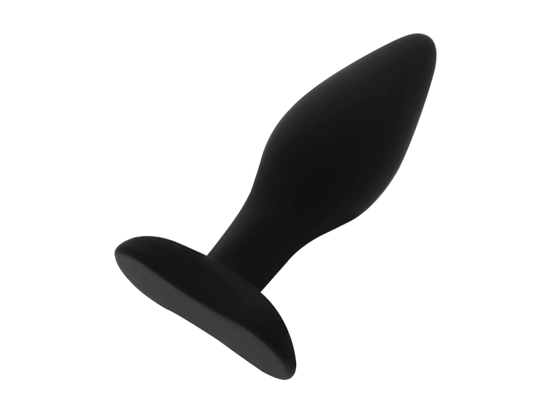 OHMAMA - CLASSIC SILICONE ANAL PLUG SIZE M 10.2 CM