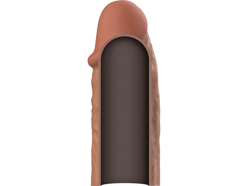 VIRILXL - LIQUID SILICONE V3 BROWN PENIS EXTENSION