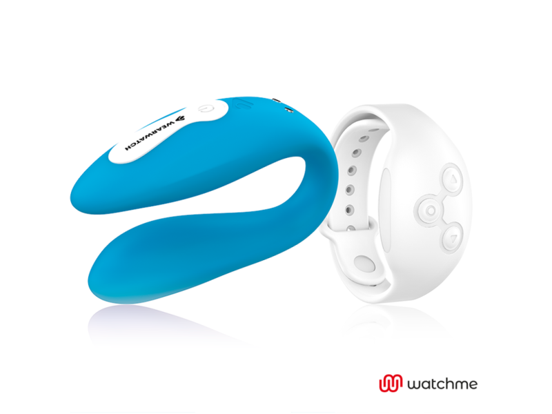 WEARWATCH - WATCHME DUAL TECHNOLOGY VIBRATOR INDIGO/SNOW